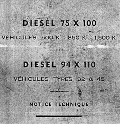 moteur diesel