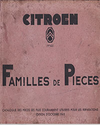 catalogue pieces 421 